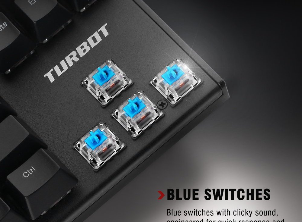 Turbot Tenkeyless Mechanical Gaming&nbsp;Keyboard