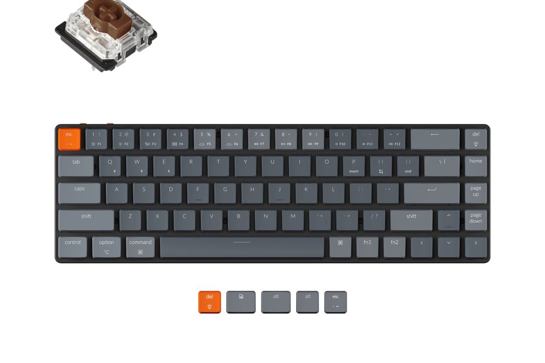 Keychron K7 Low-Profile Hot-Swap Mechanical&nbsp;Keyboard