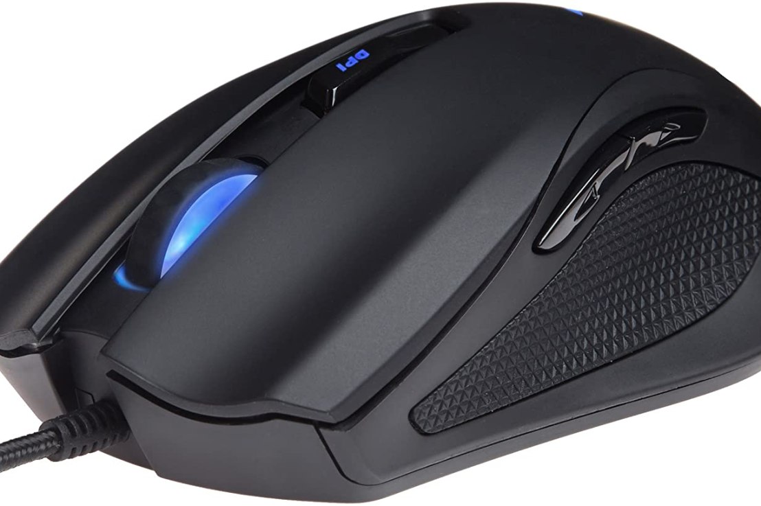 AmazonBasics Multi-Colour Ergonomic Gaming Mouse&nbsp;(B073VRVHBG)